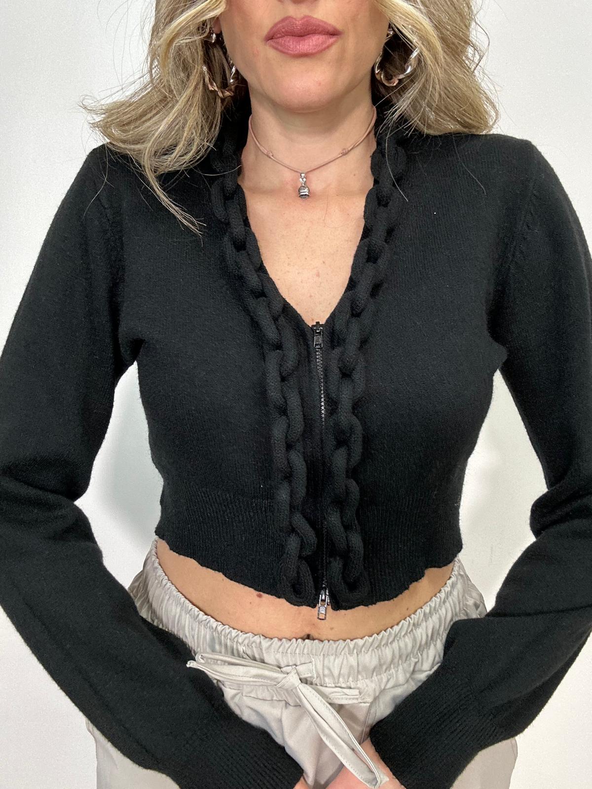 Cardigan DL7121 - Nero