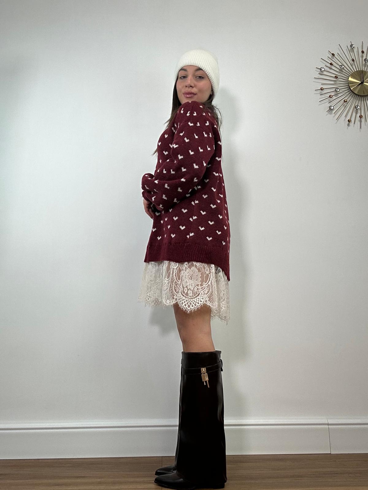 Abito 25896 - Bordeaux