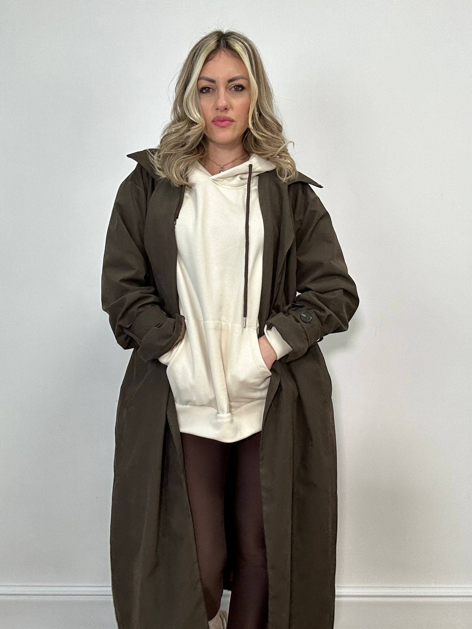 Trenchcoat M10868 - Braun