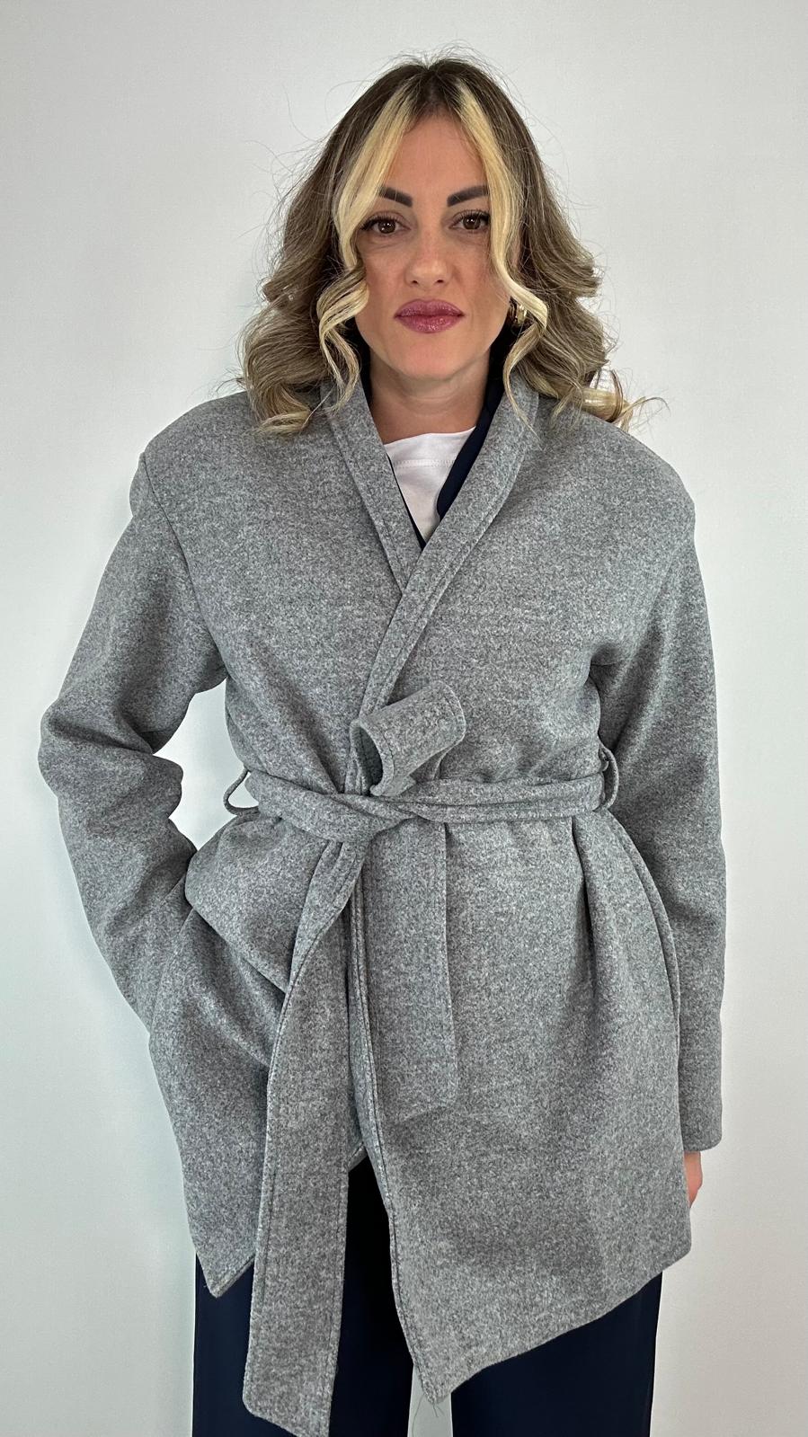 Cappotto 6758 - Grigio Chiaro