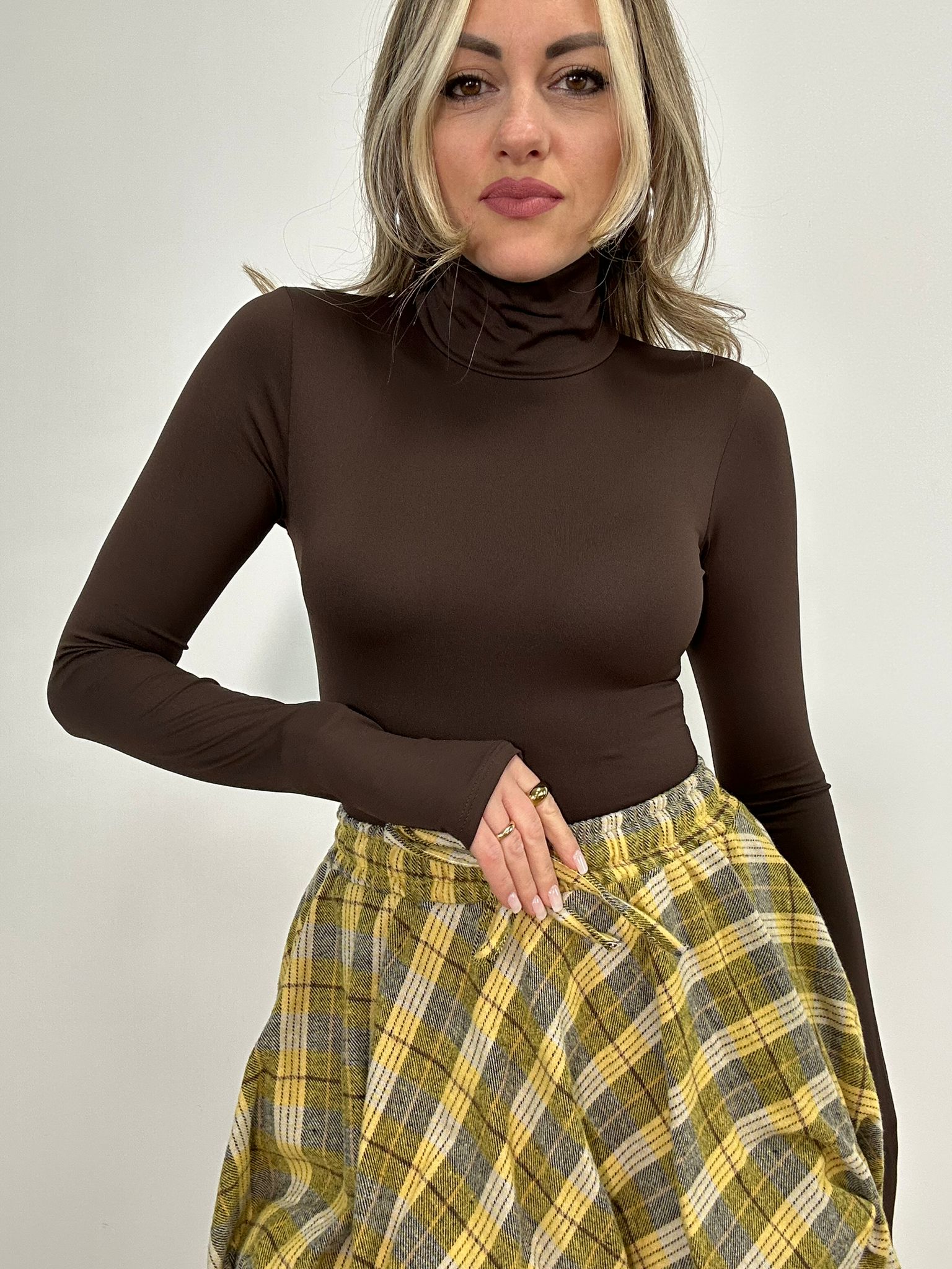 Maglia 14462 - Marrone