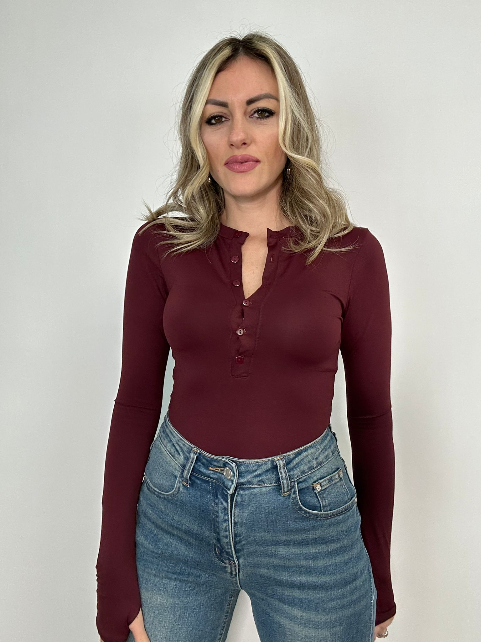 Maglia 144741 - Bordeaux*