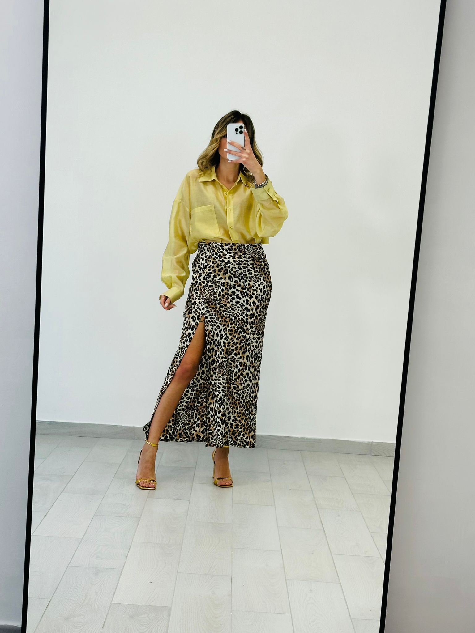 Rock mit Animal-Print