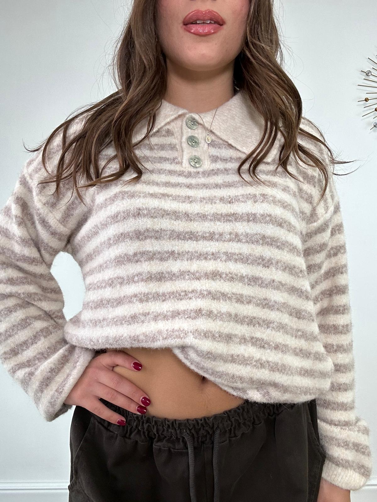 Maglioncino 33896 - Beige