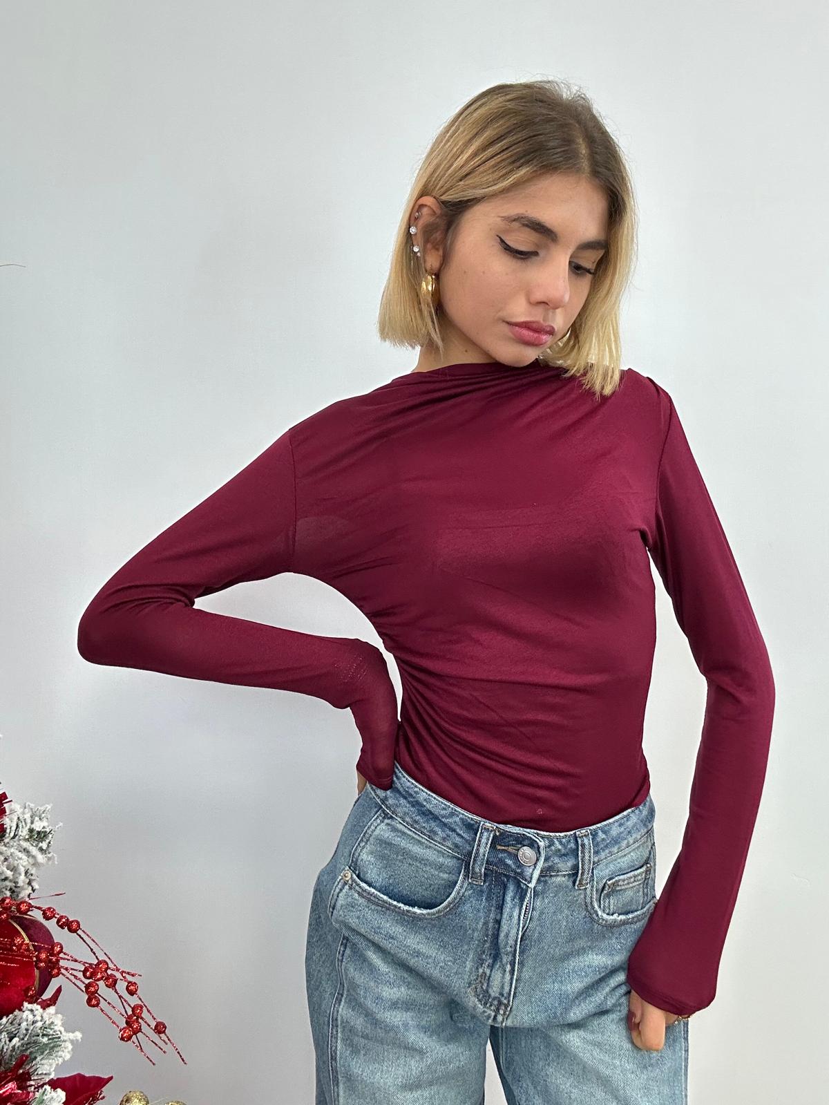 Maglia 5486 - Bordeaux