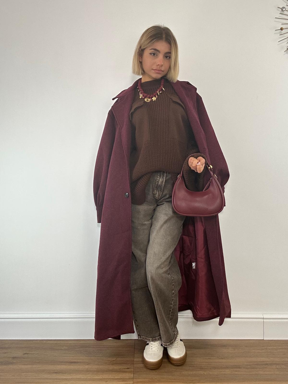 Maglione 24833 - Marrone