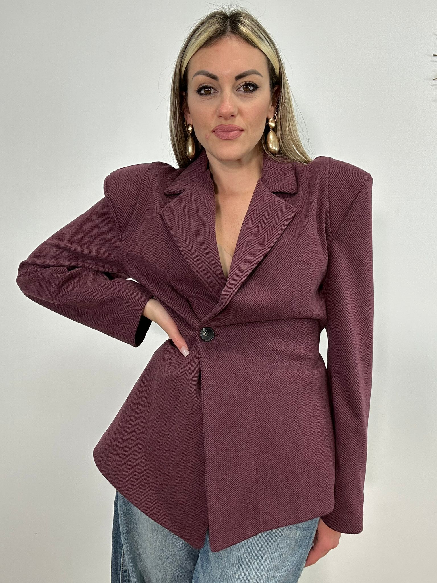 Giacca 6806 - Prugna