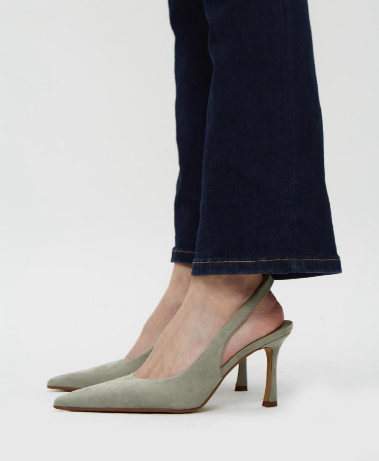 Décolleté Verde Corina