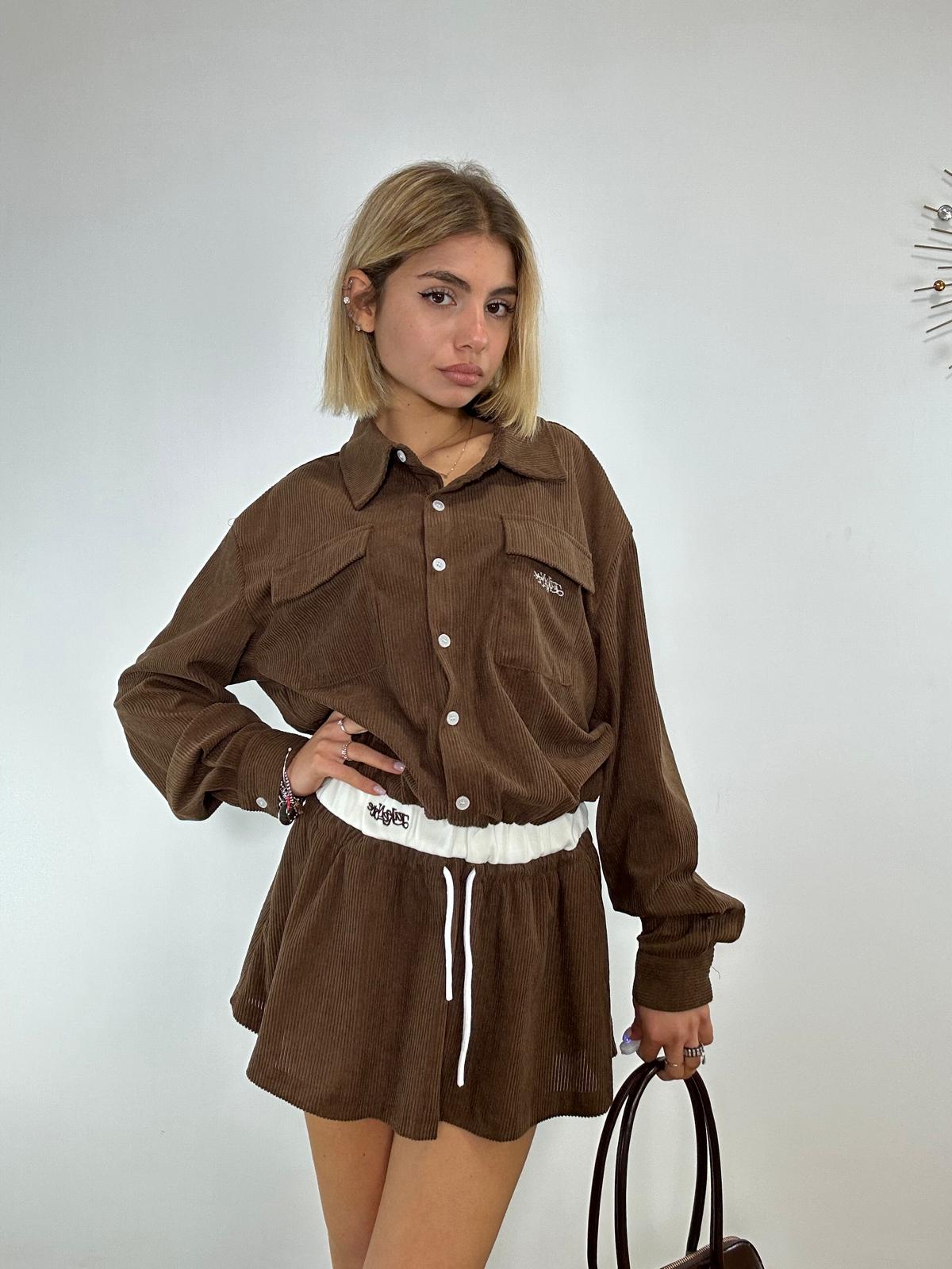 Abito W29225 - Marrone