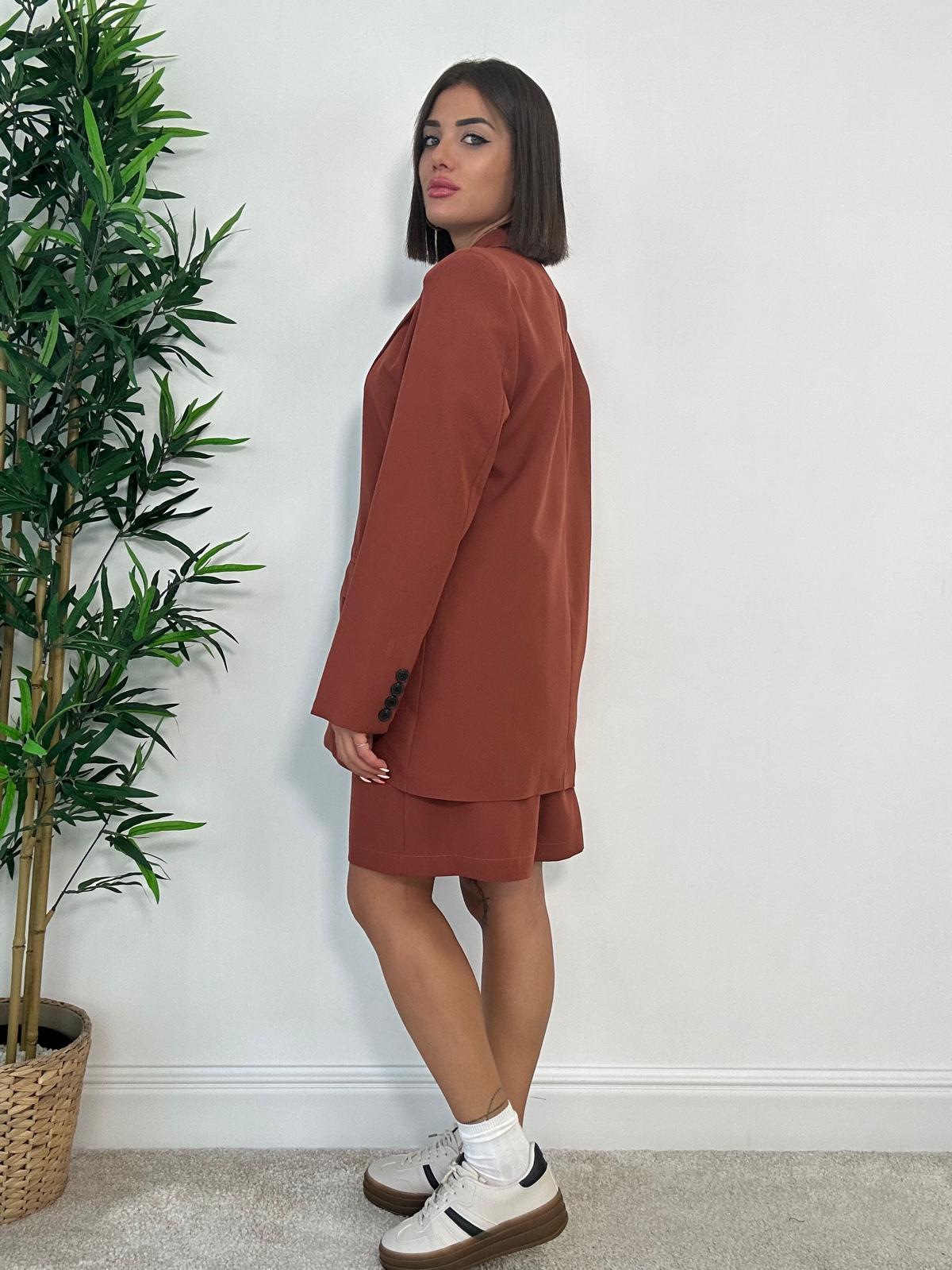 Coordinato Cordoba (Blazer + Bermuda) Coccio
