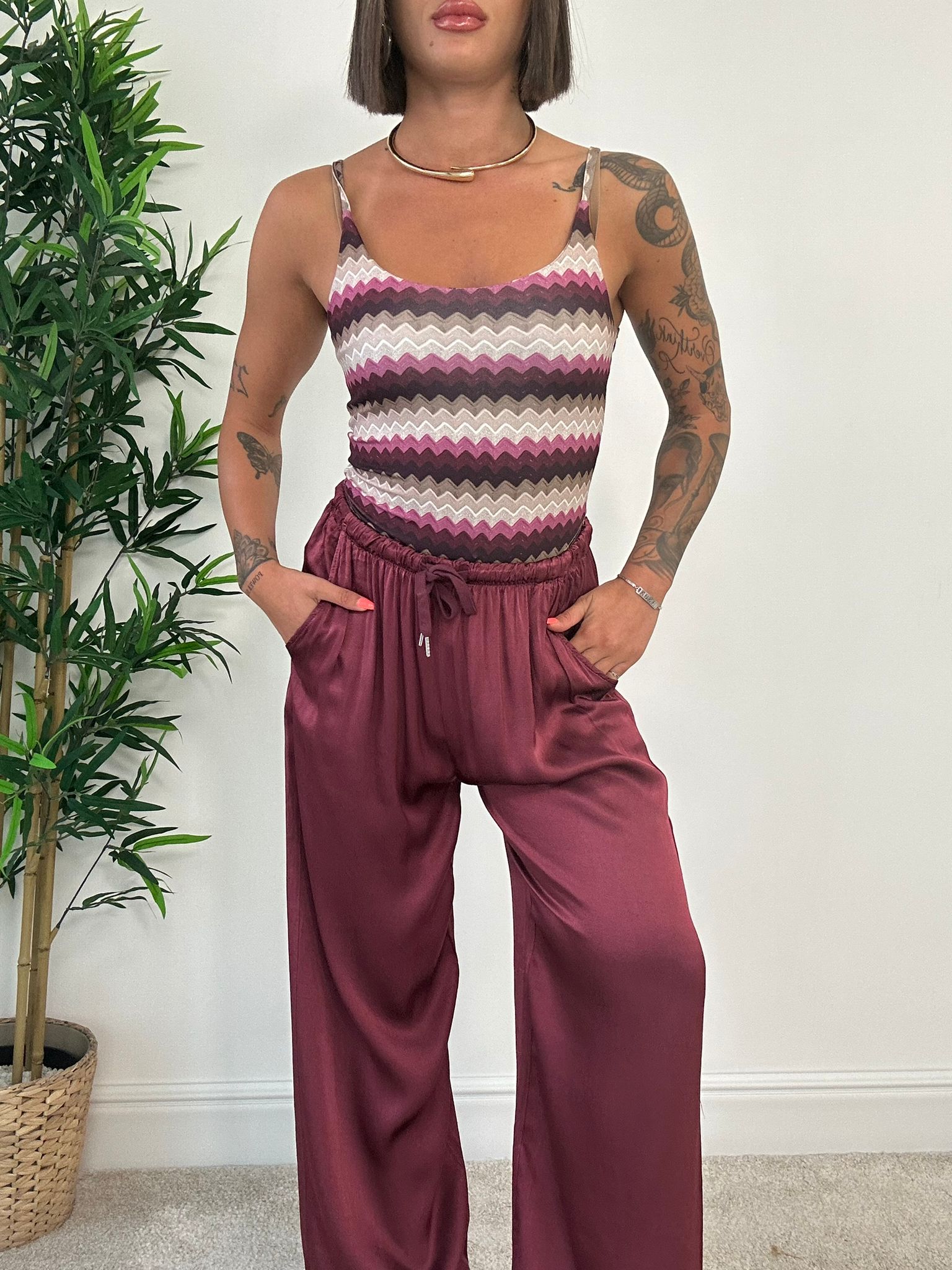 Pantalone Minori - Bordeaux