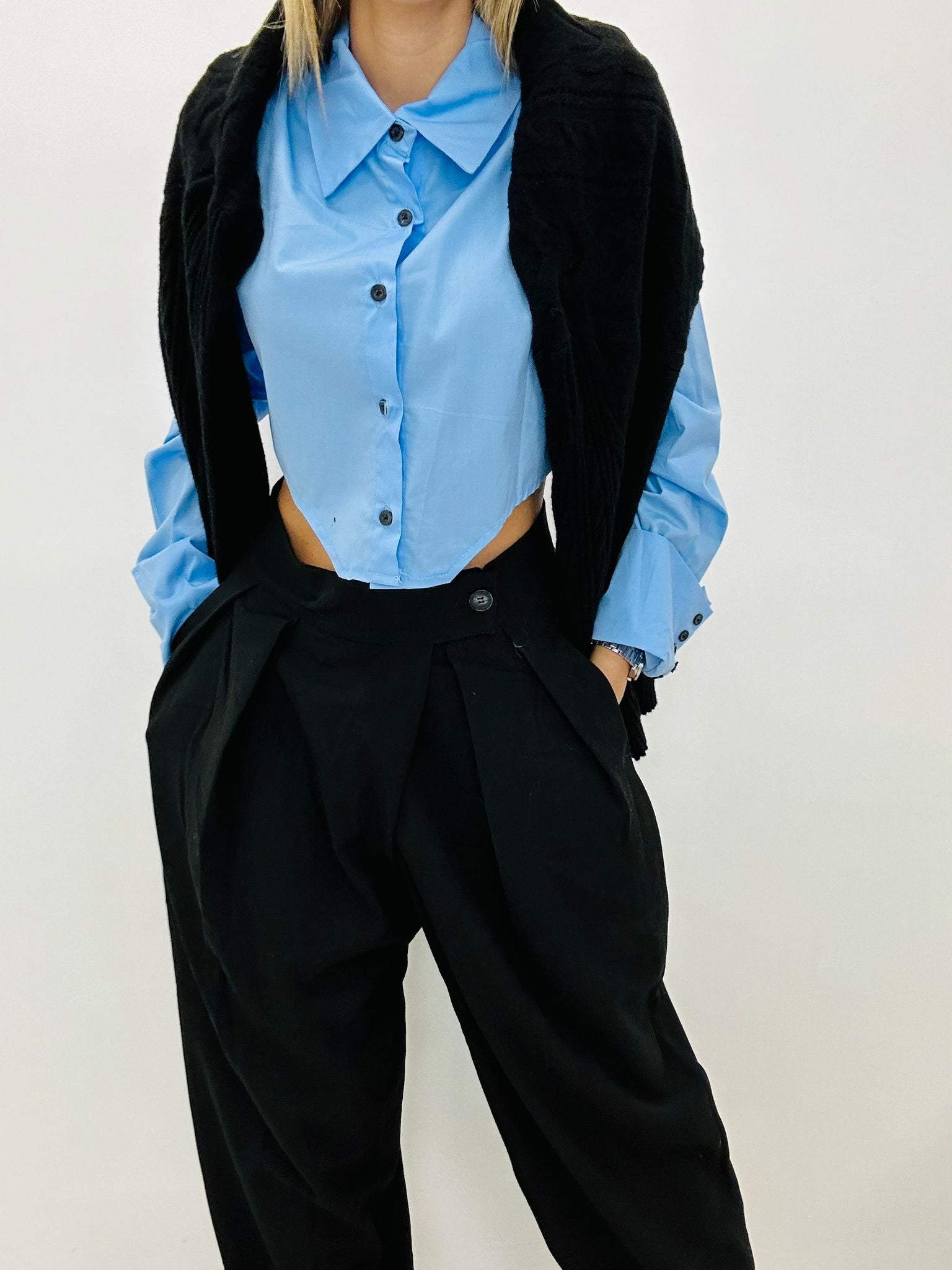 Pantalone Enna - Nero -
