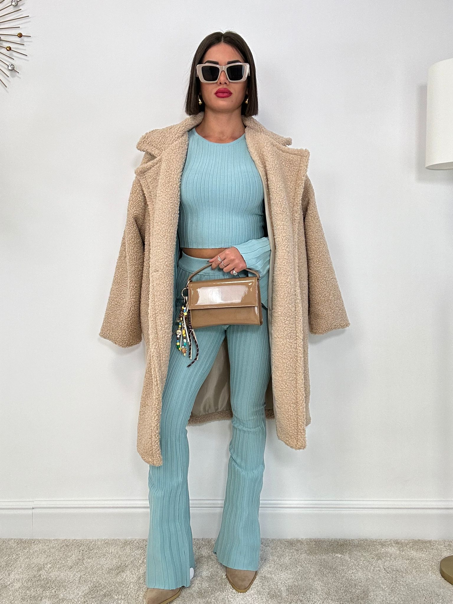 Coordinato Siviglia (Maglioncino + Pantalone) Verde Menta