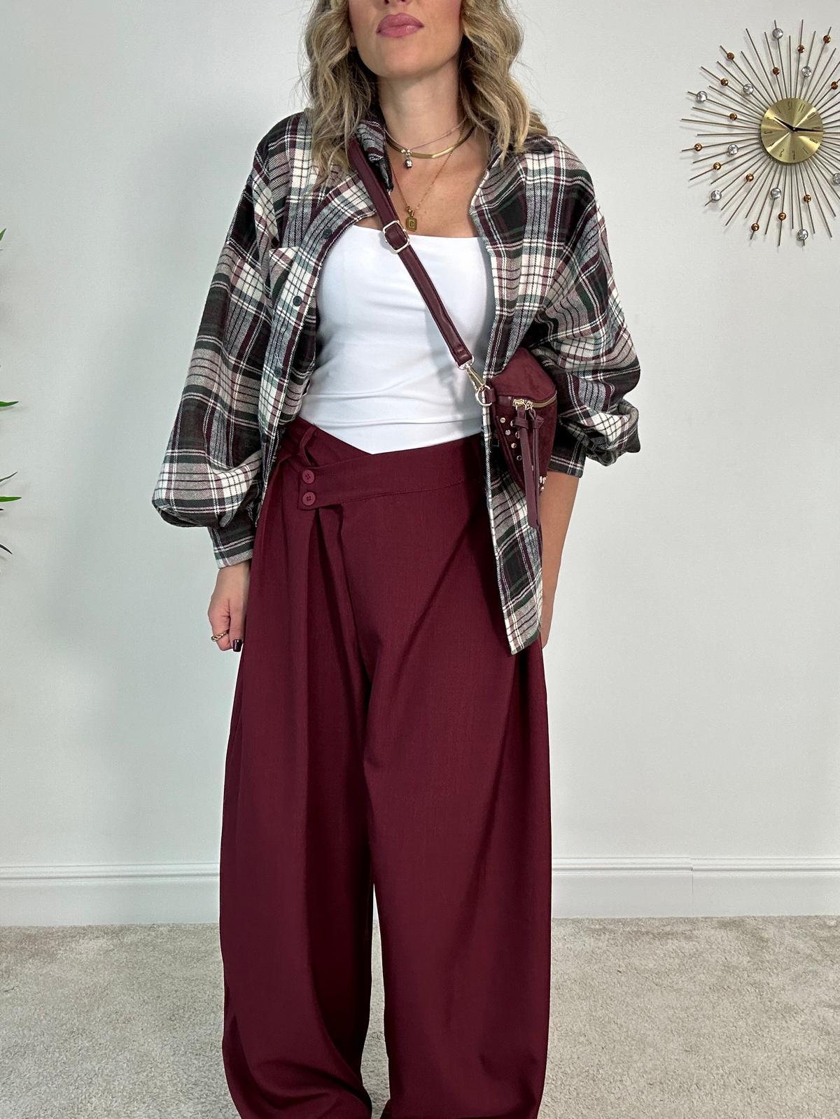 Pantalone 18172 - Bordeaux