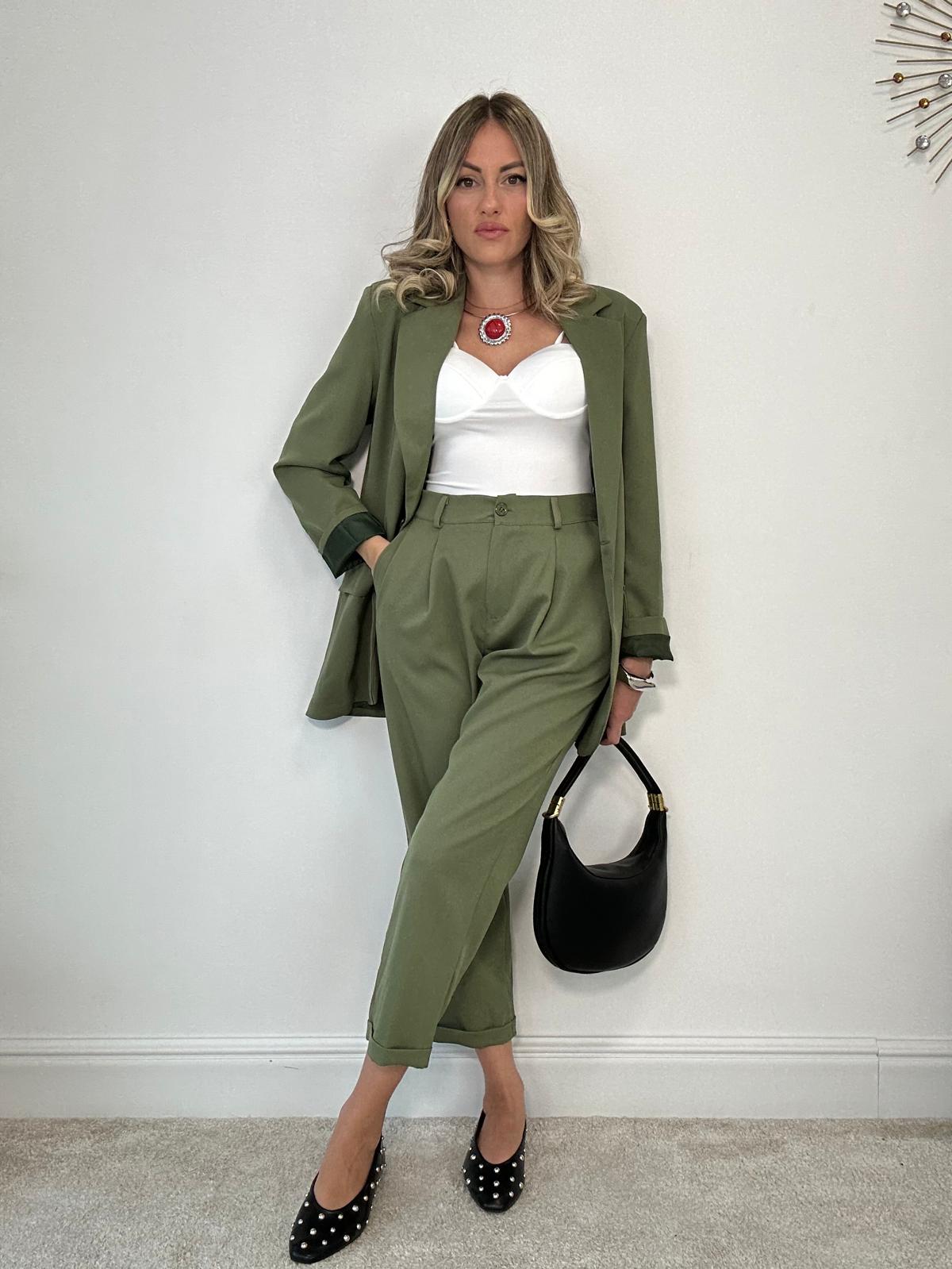 Tailleur Barcellona (Blazer + Pantalone) Verde