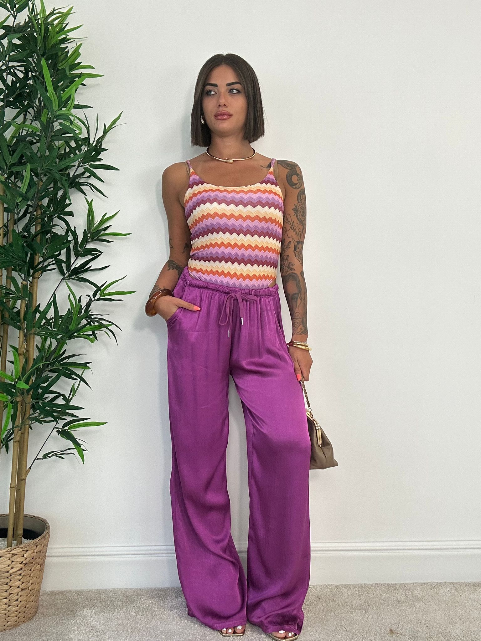 Pantalone Minori - Magenta