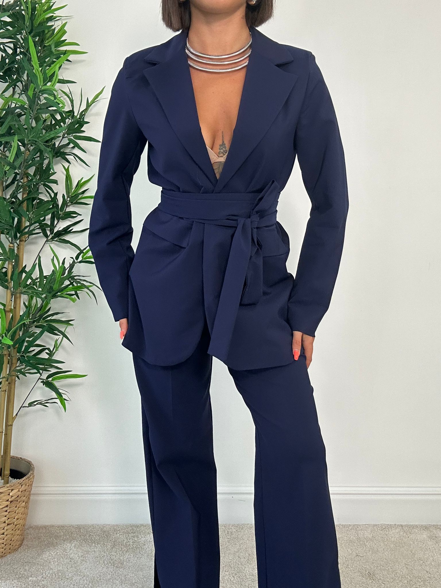 Tailleur Parigi (Blazer + Pantalone) Blu