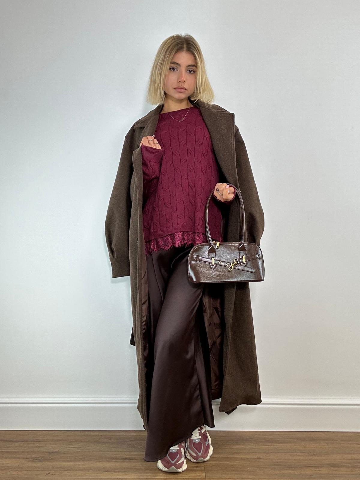 Maglione 25895 - Bordeaux