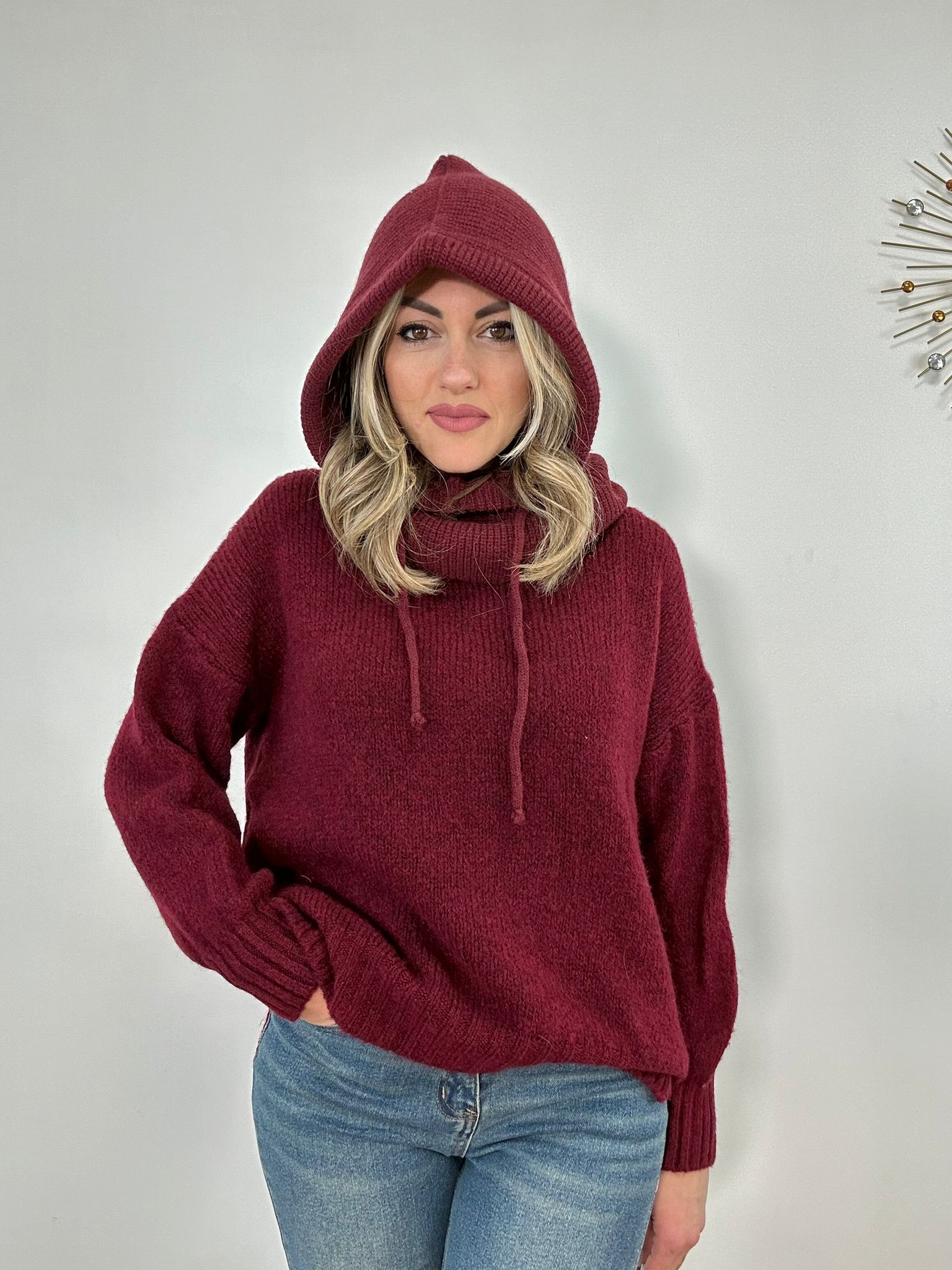 Maglione A2516 - Bordeaux