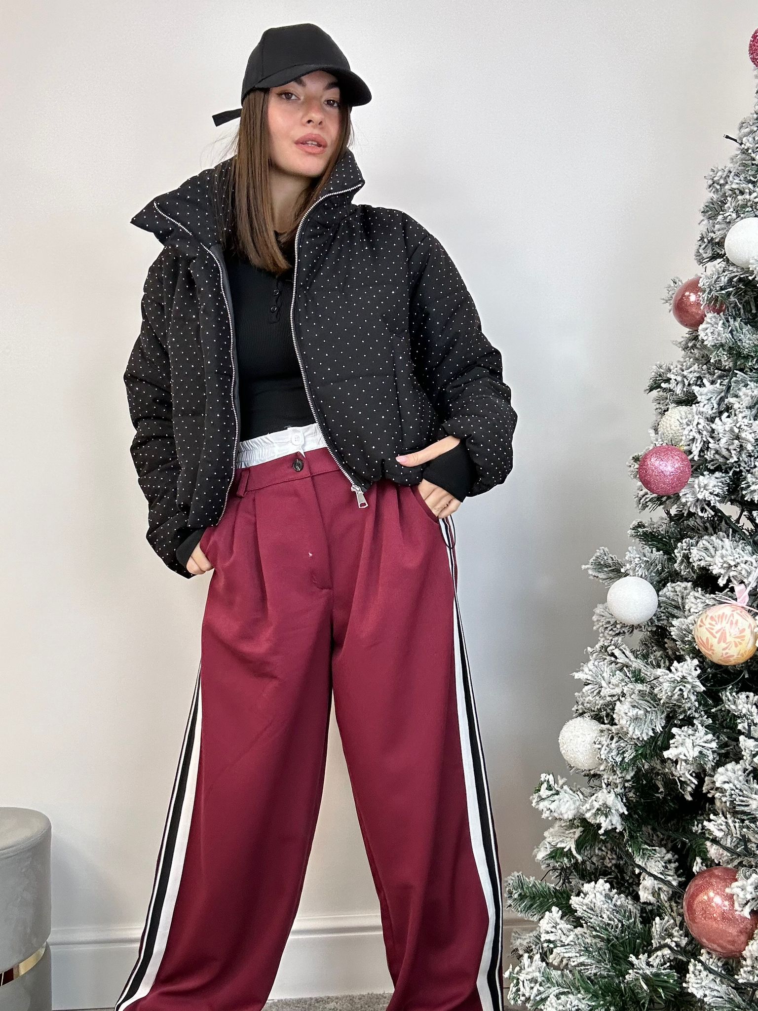 Pantalon Johnny - Bordeaux