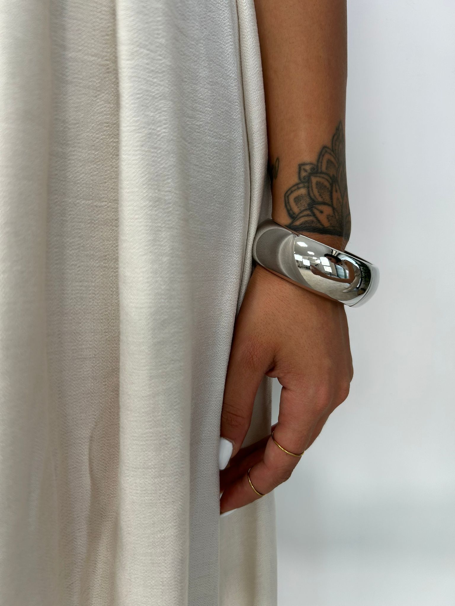 Bracciale tondo - Argento