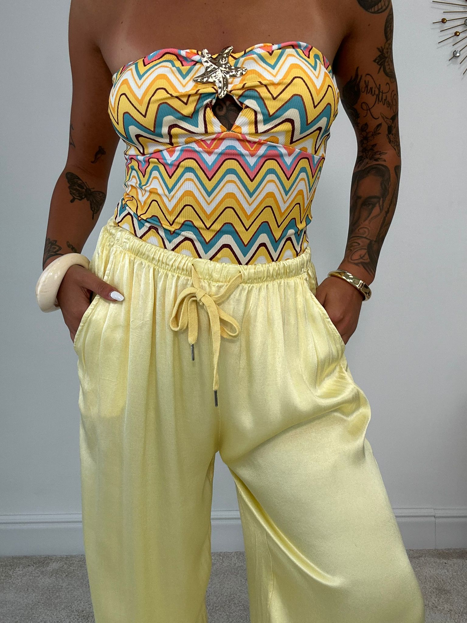 Pantalone Minori - Giallo