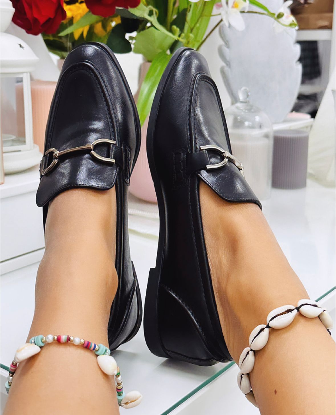 Mocassino Corina - Nero - DISPONIBILE 36-38-40