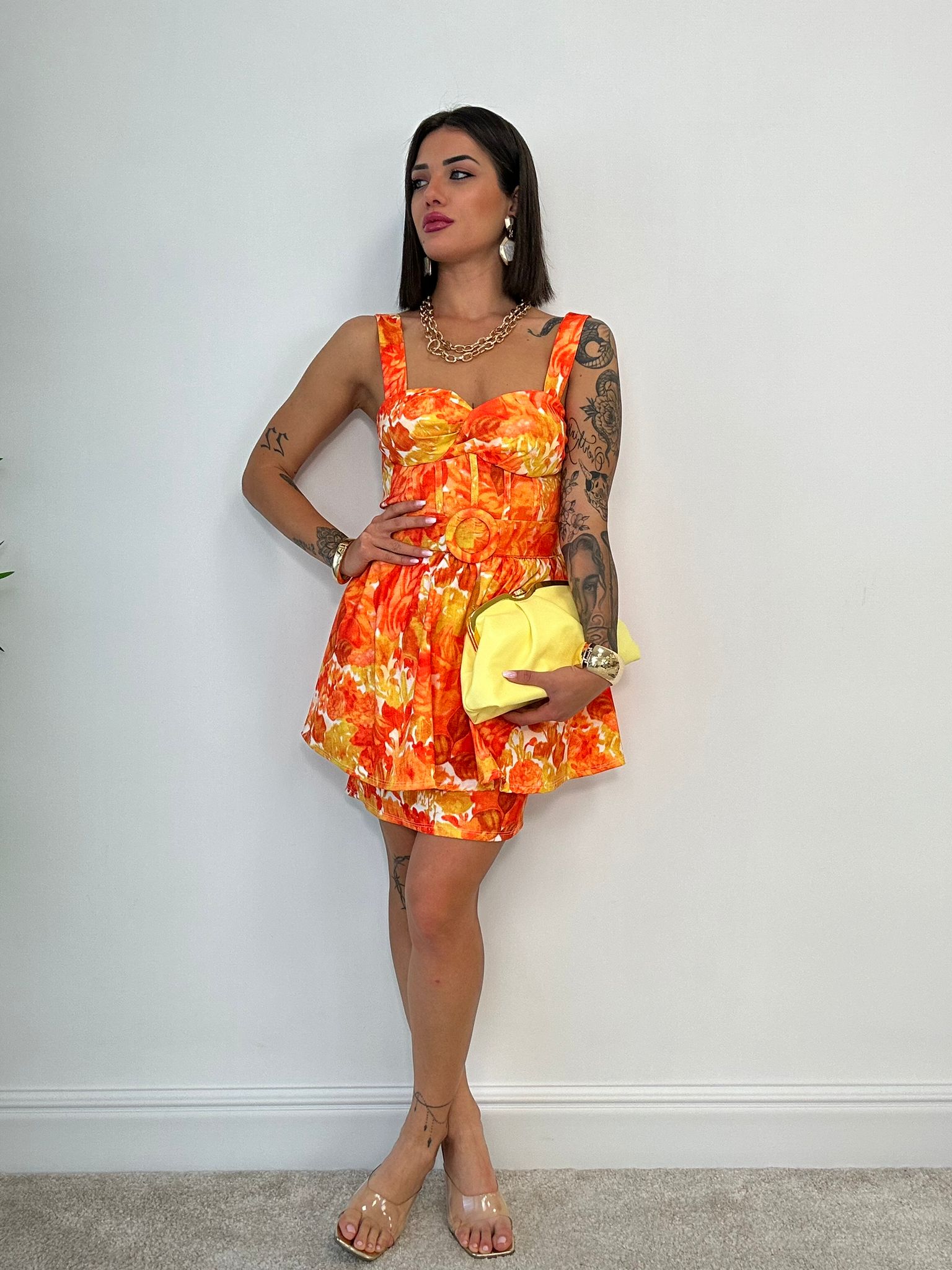 Ivy Kleid - Orange