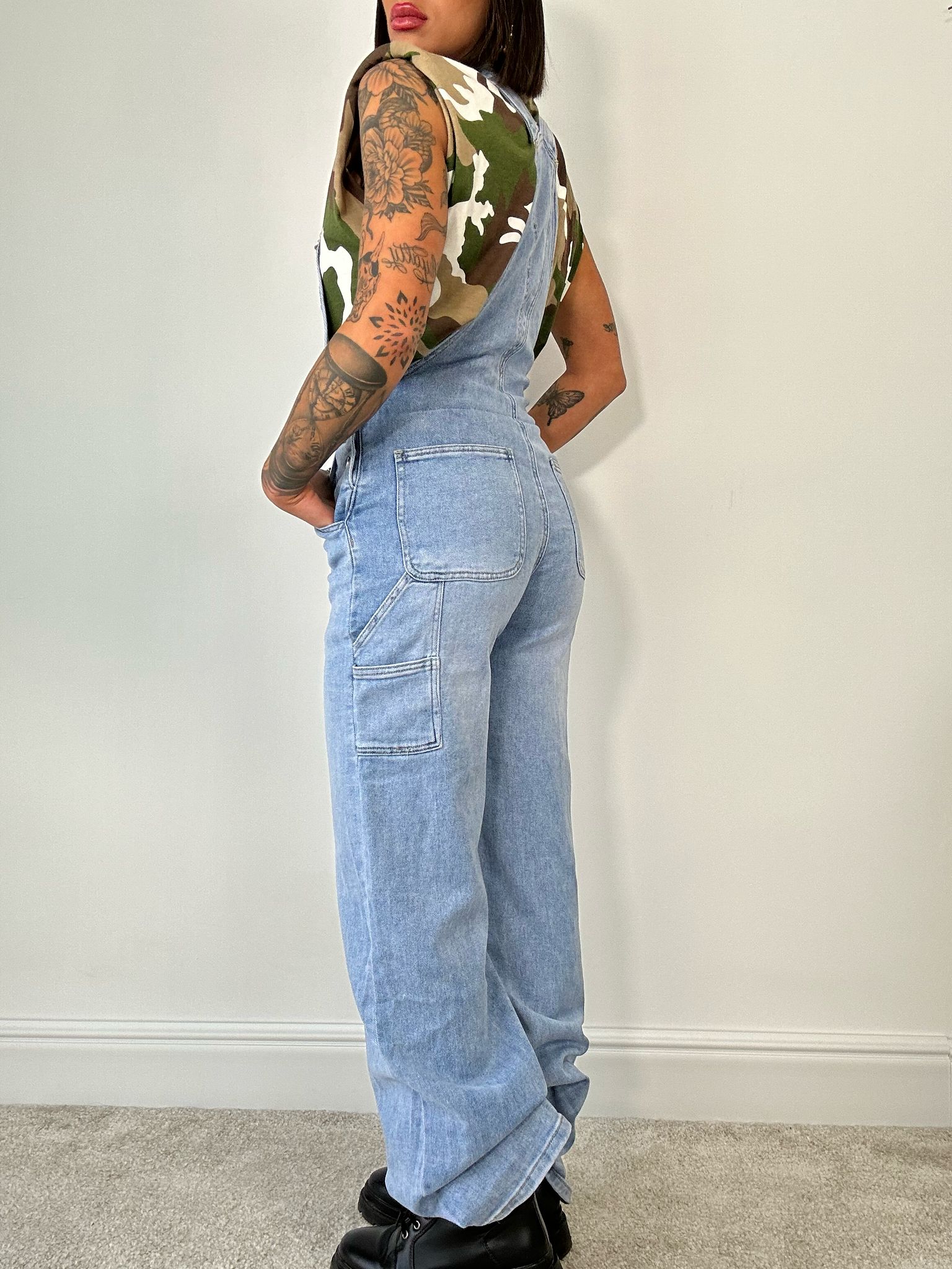 Salopette Denim - Lavaggio Chiaro