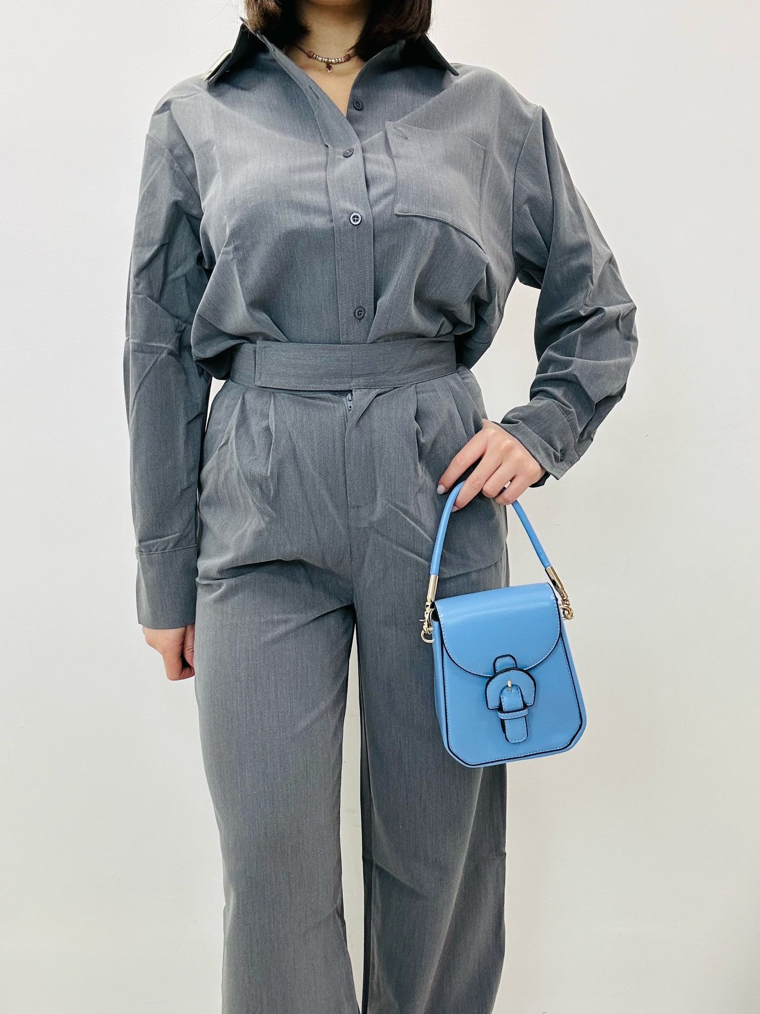 Mini Borsa - Azzurra - BR249