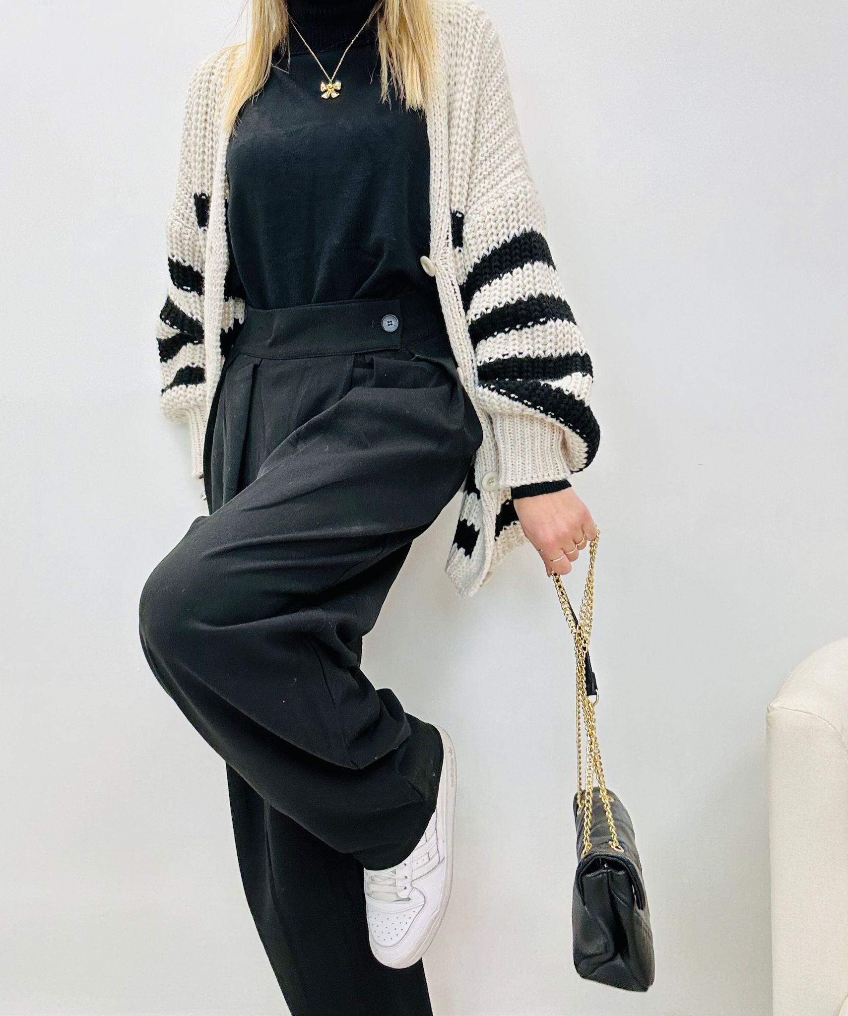 Pantalone Enna - Nero -