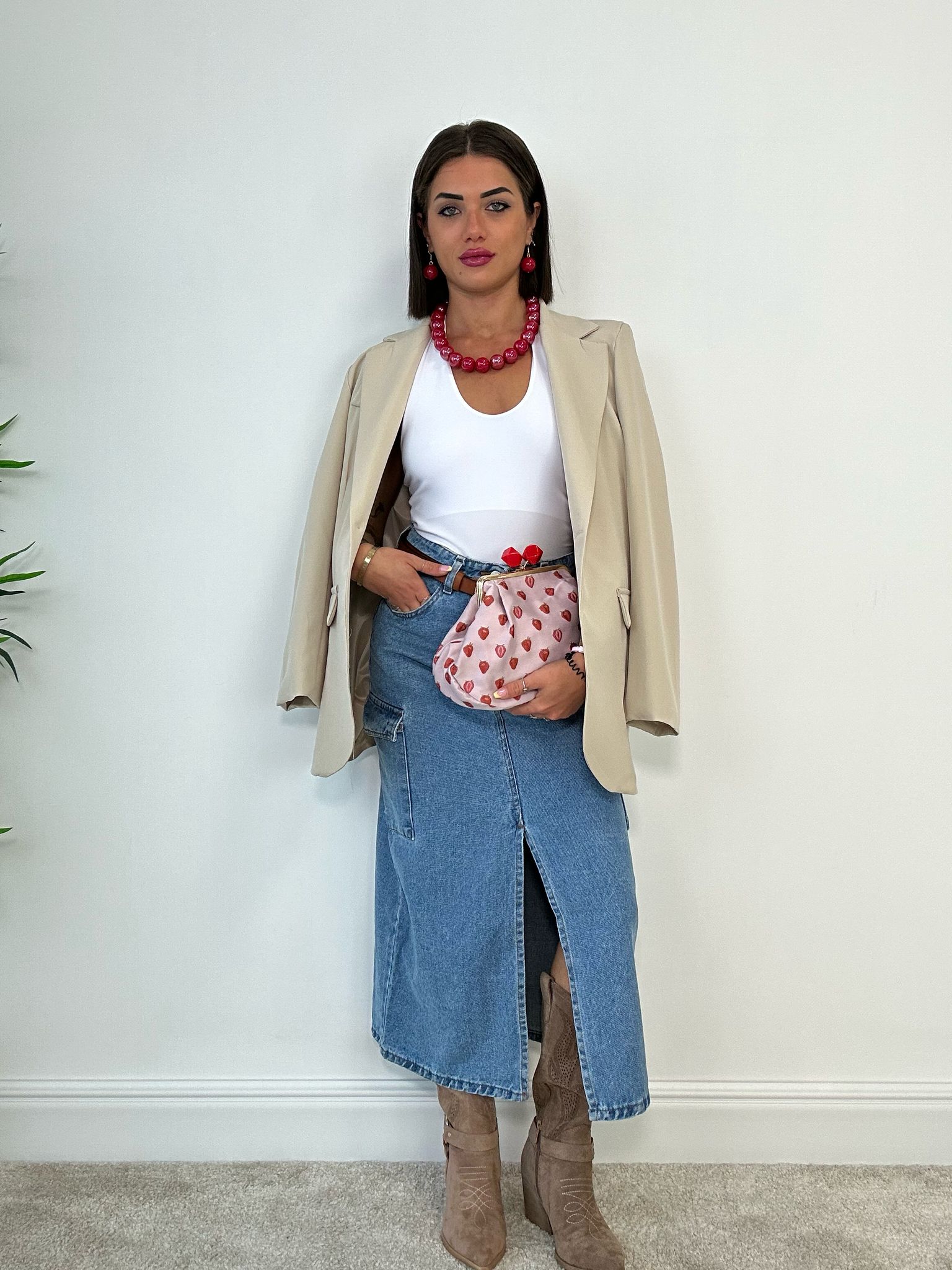 Jeansrock – Helle Waschung