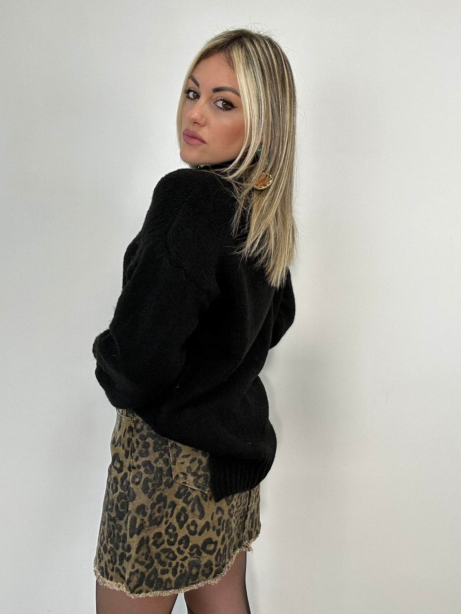 Maglione A2516 - Nero