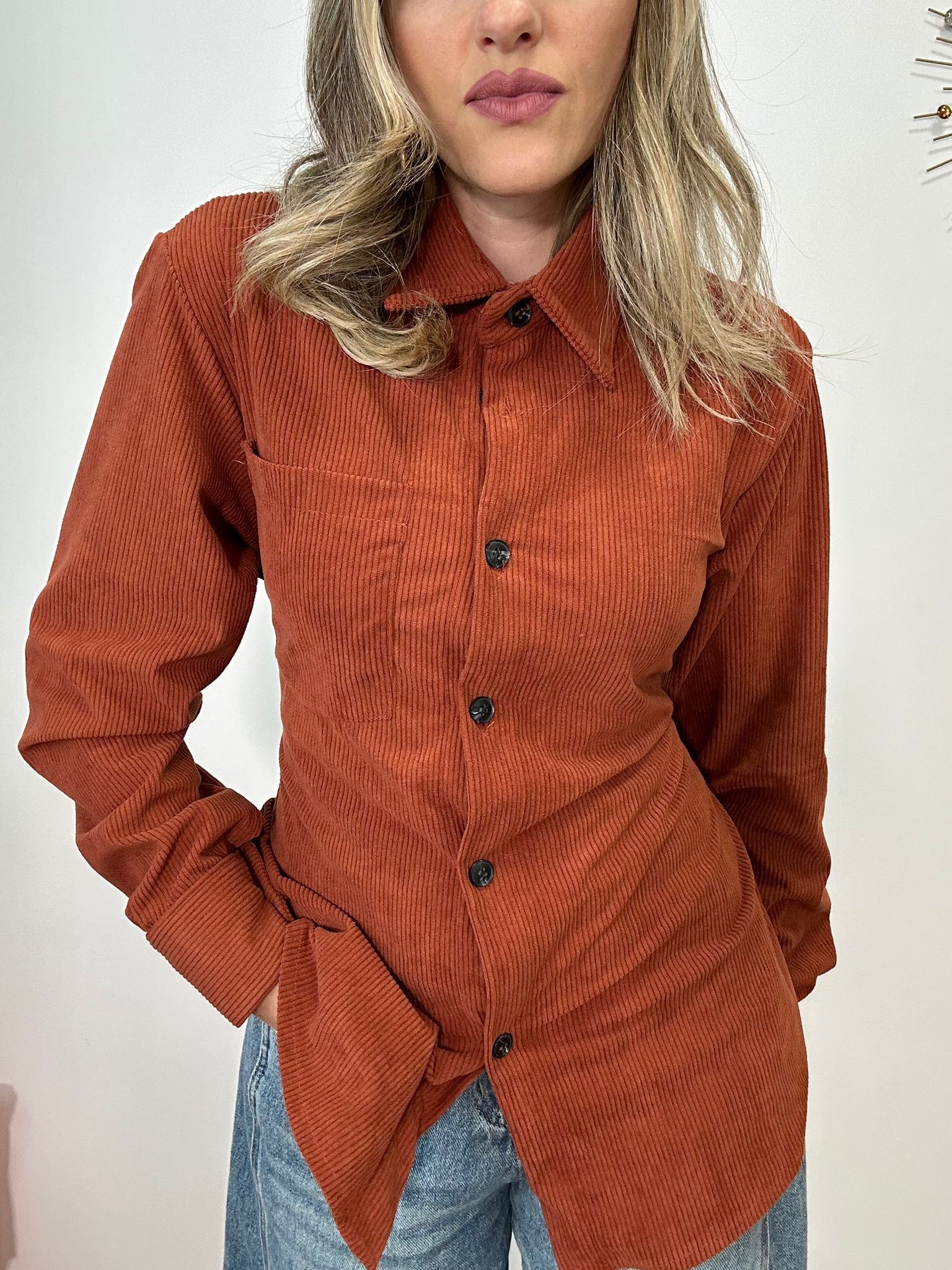 Camicia 6805 - Coccio