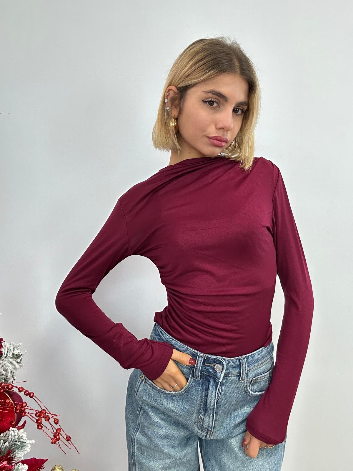 Maglia 5486 - Bordeaux
