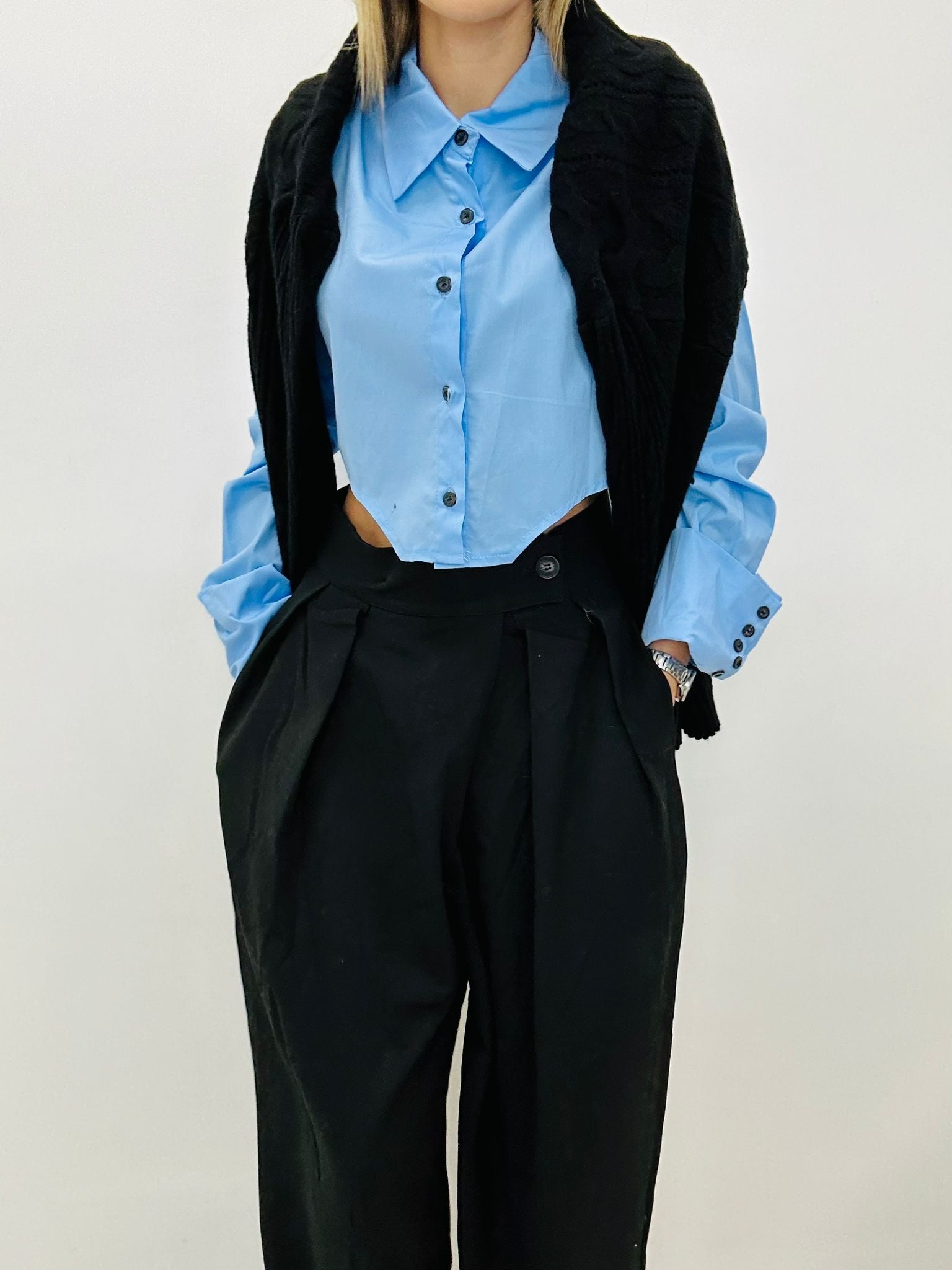 Pantalone Enna - Nero -