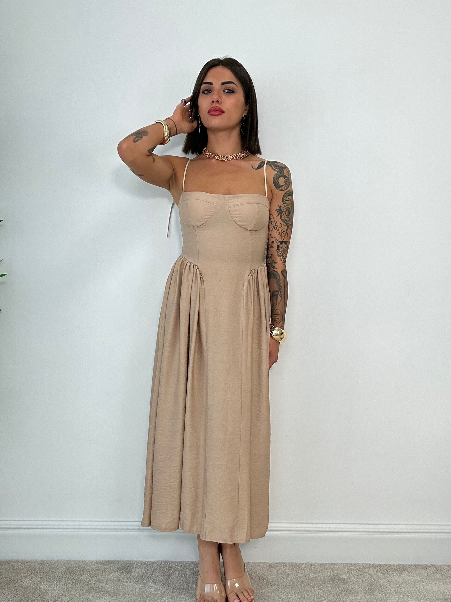 Abito Aurora - Beige