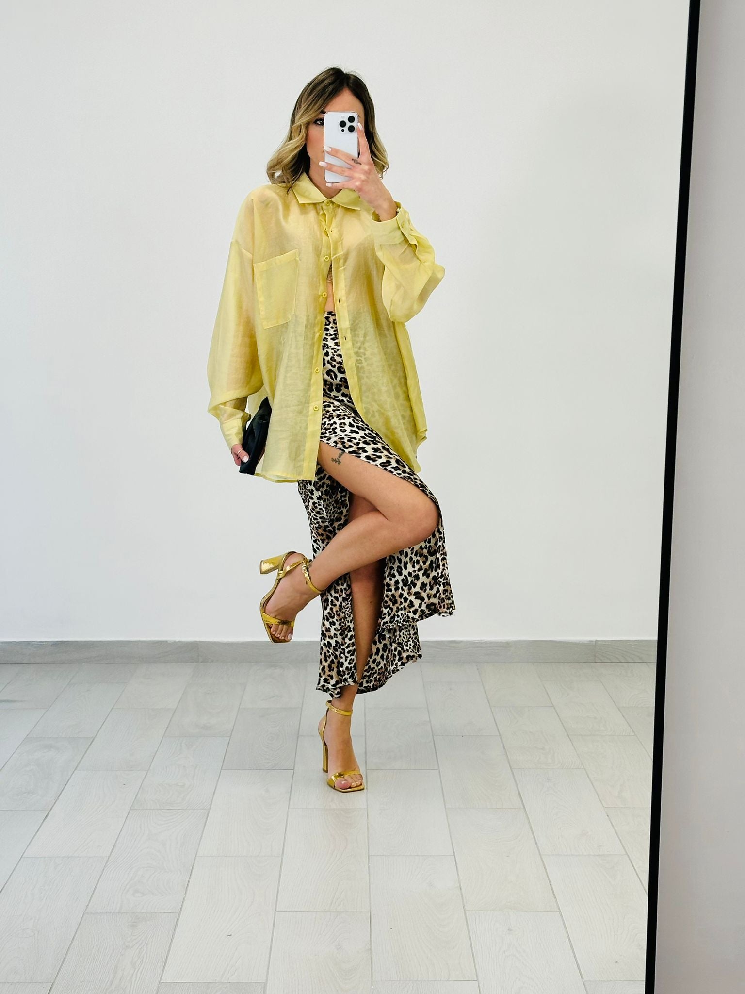 Rock mit Animal-Print