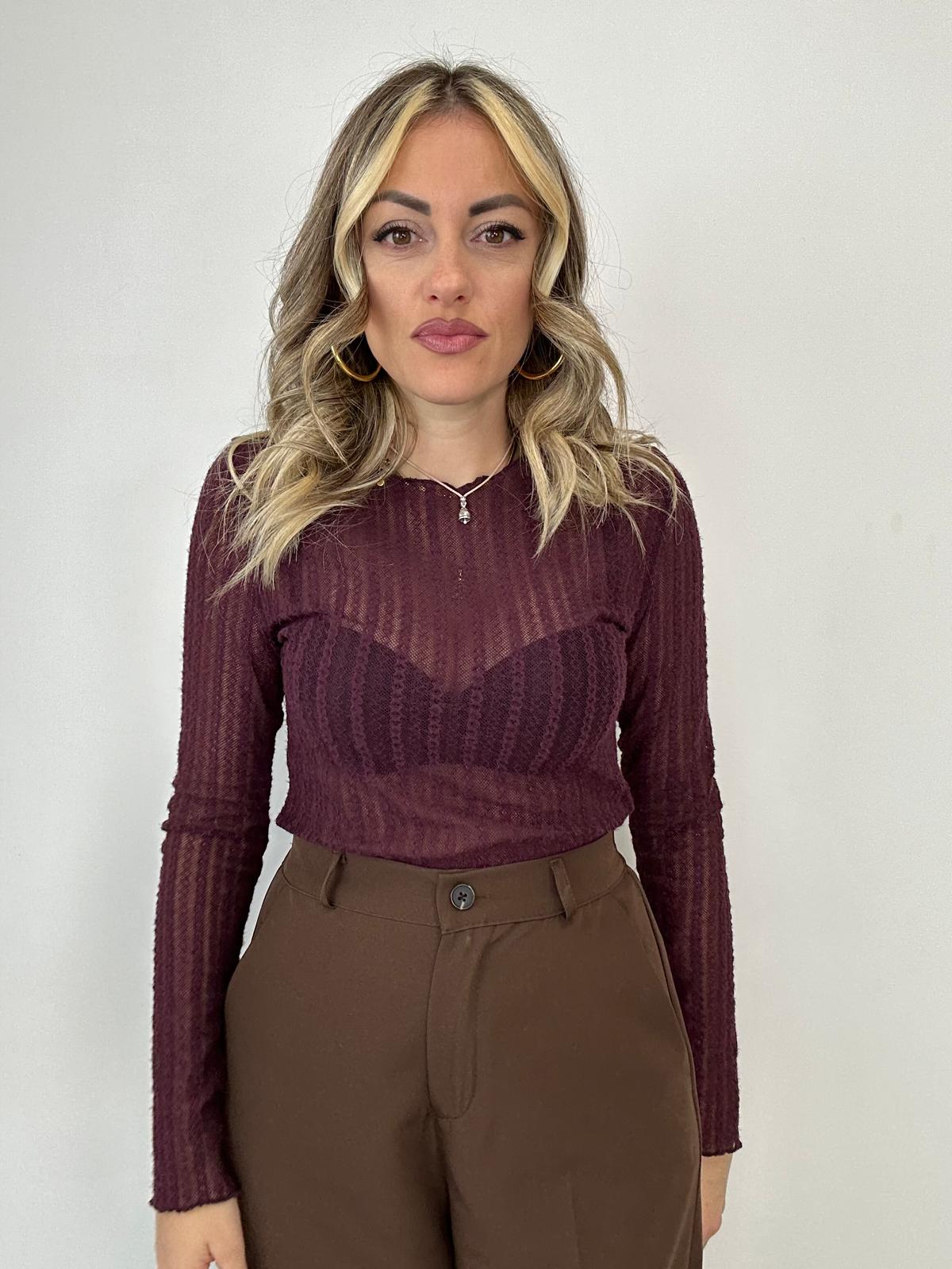 Maglia 5393 - Prugna