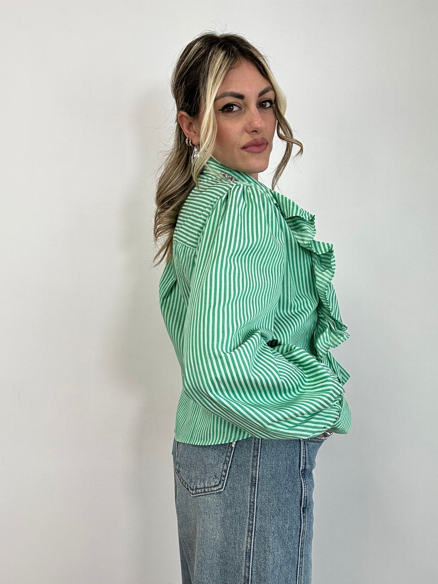 Camicetta W19056 - Verde