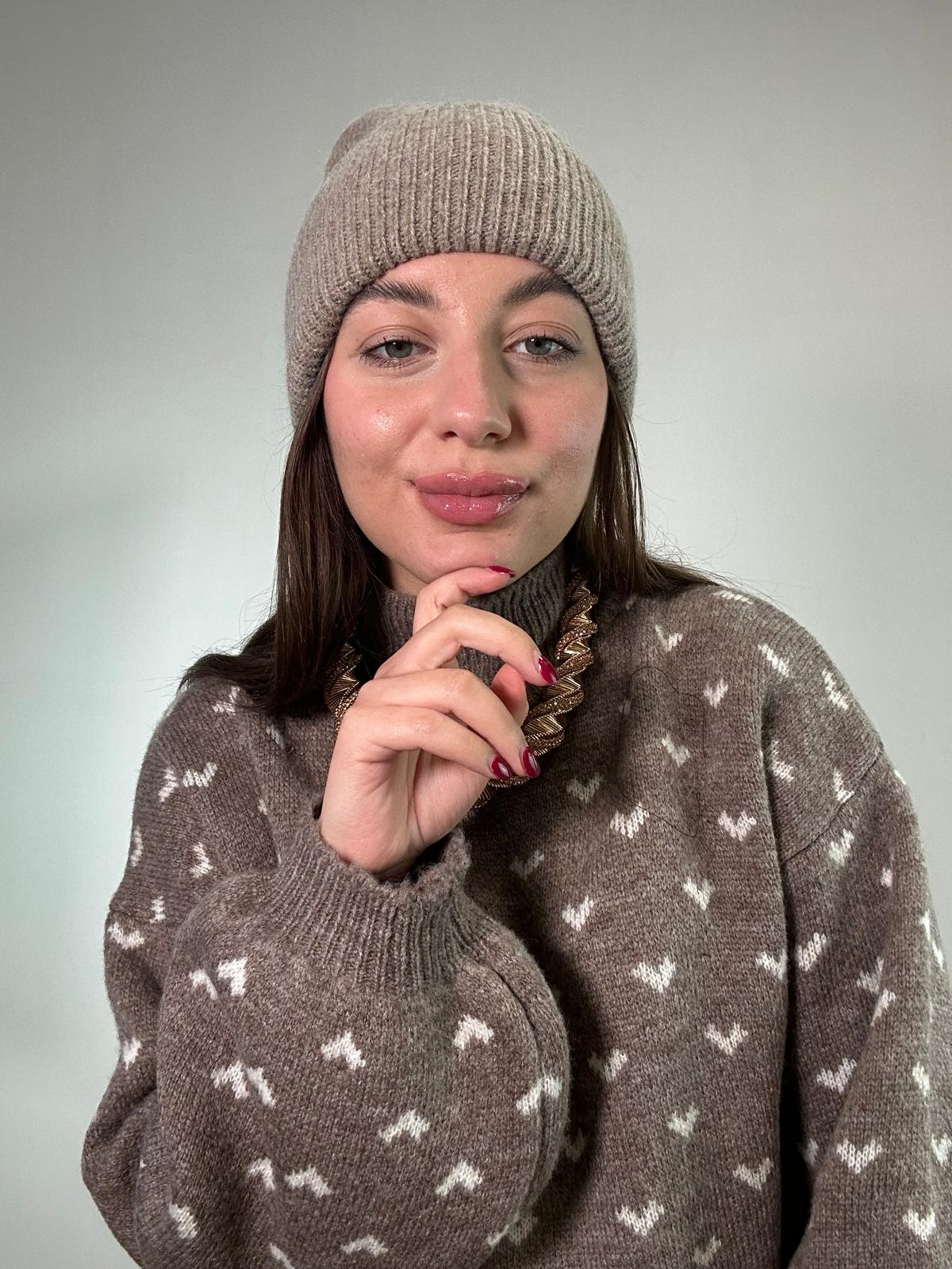 Cappello a Costine - Fango