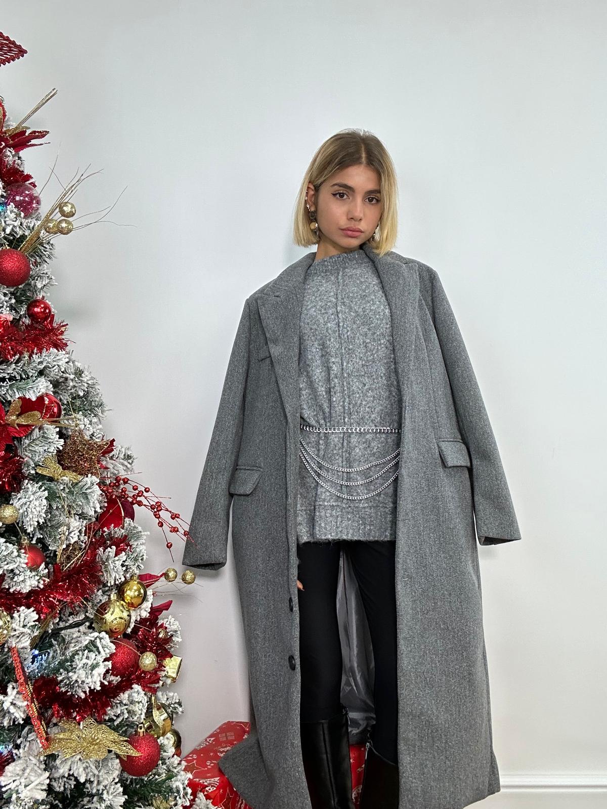 Maglione 33959 - Grigio