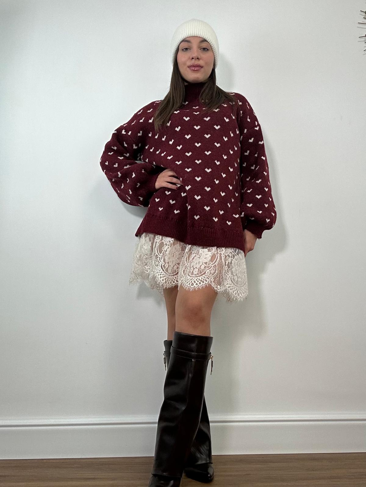 Abito 25896 - Bordeaux