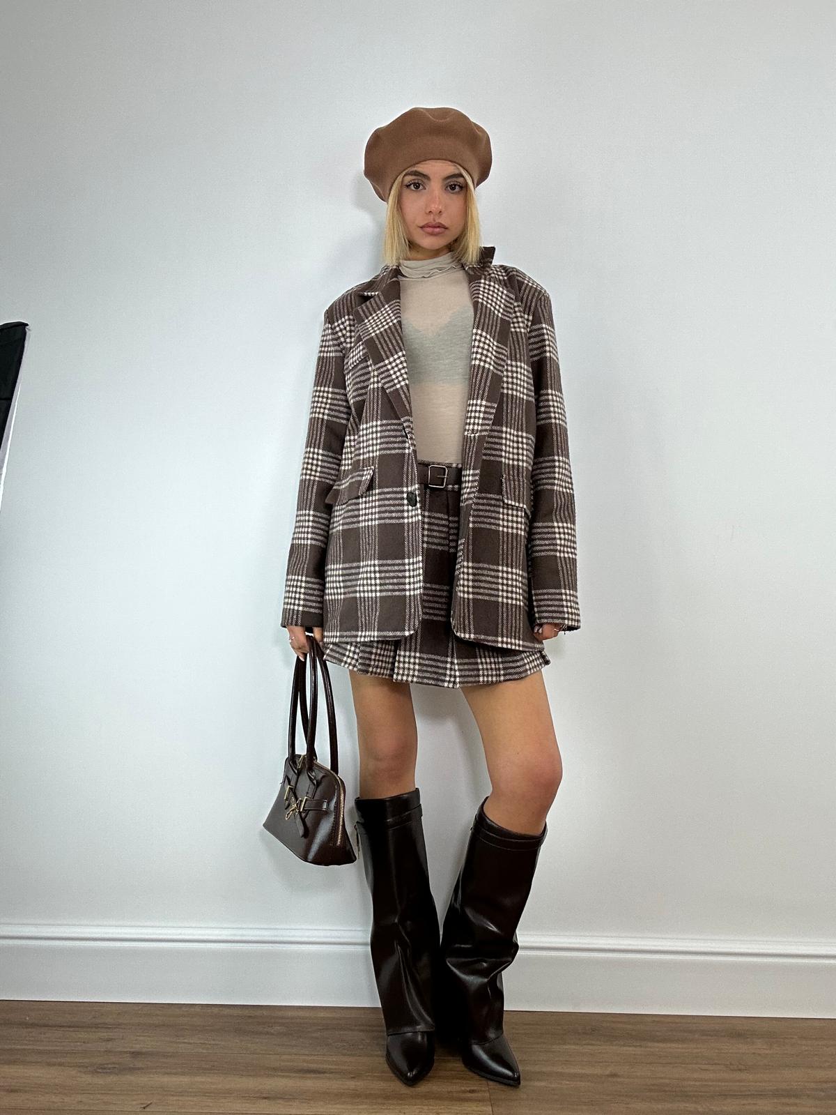 Blazer 25752 - Beige e Marrone