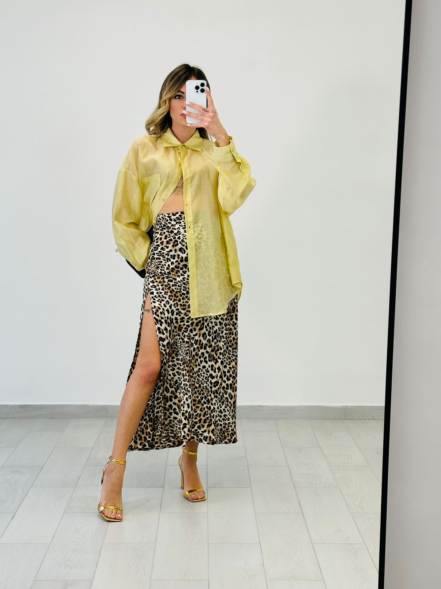 Rock mit Animal-Print