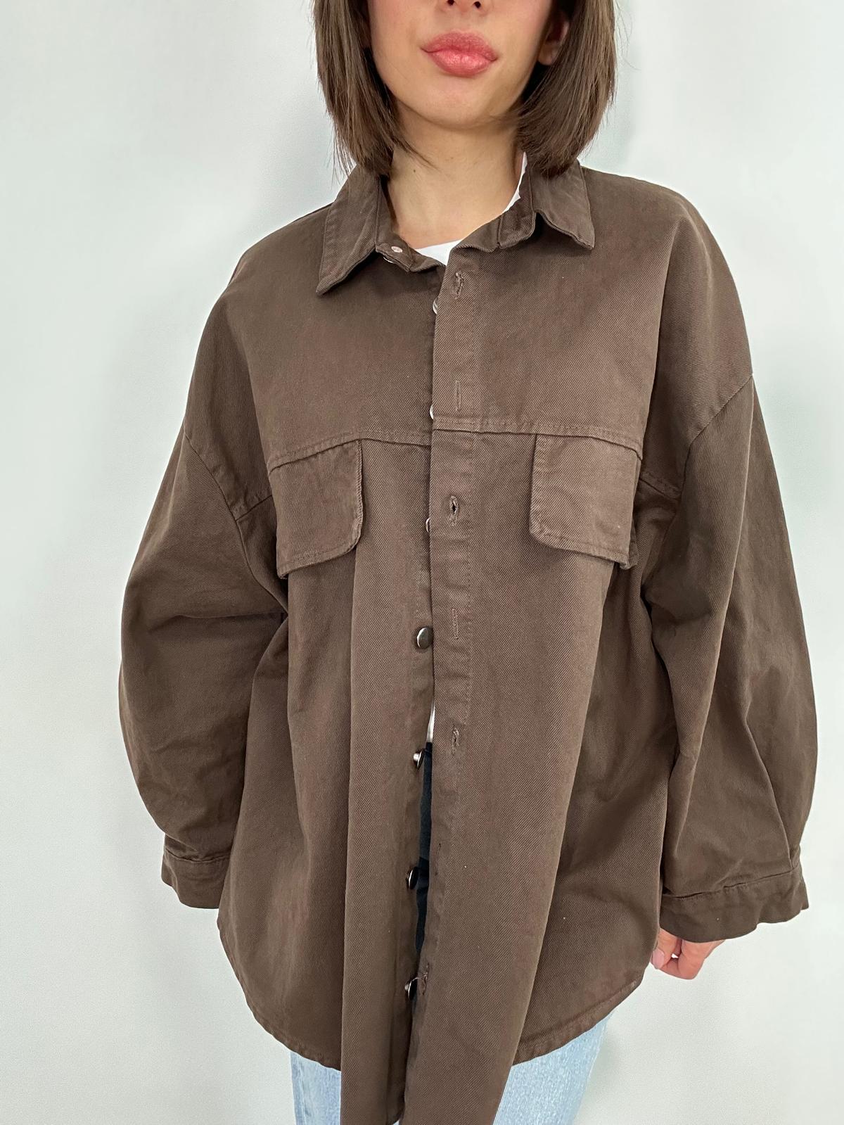 Giacca Over - Marrone