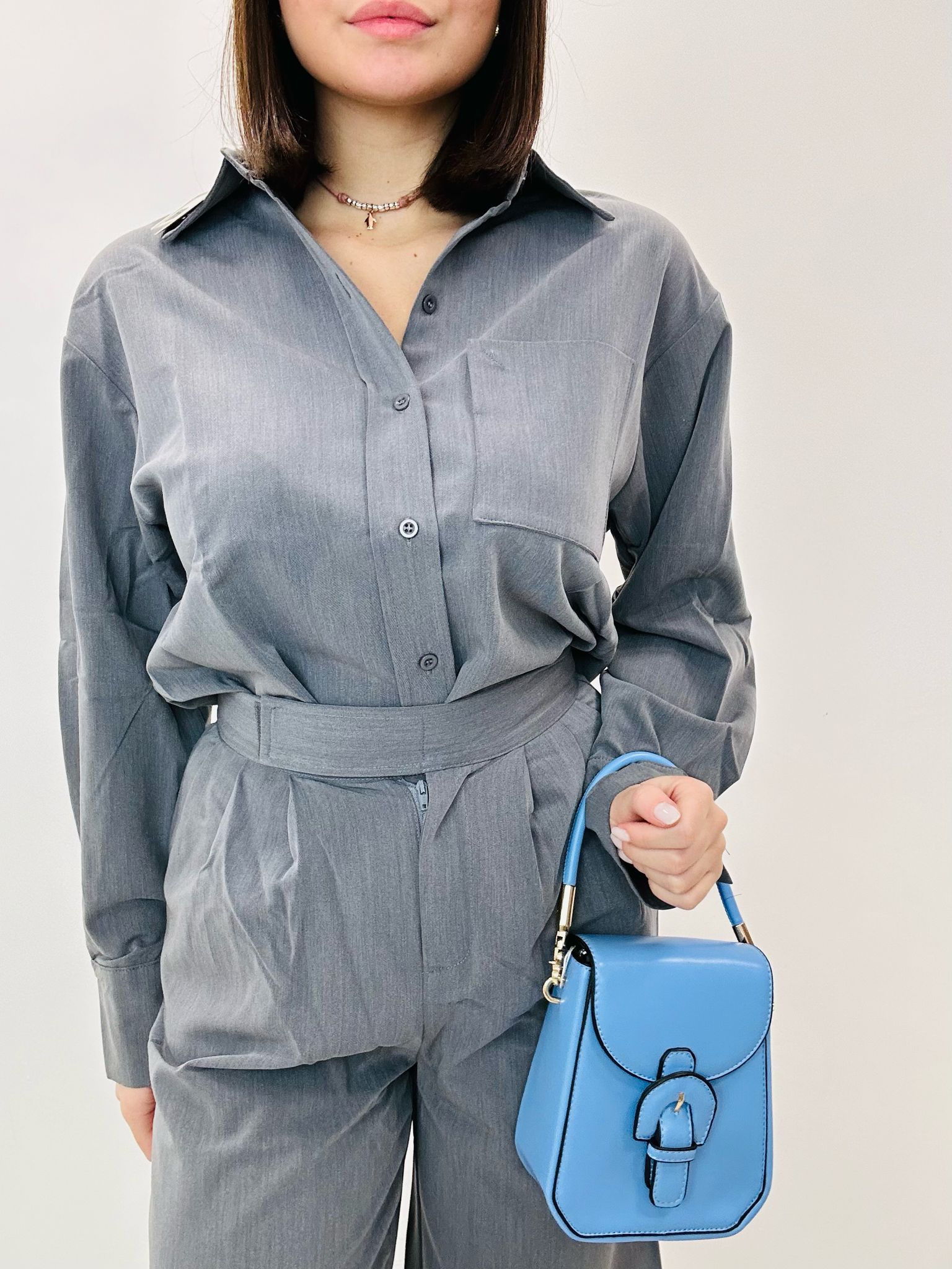 Mini Borsa - Azzurra - BR249