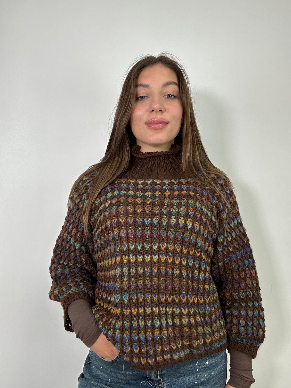 Maglione 137 - Fondo Marrone