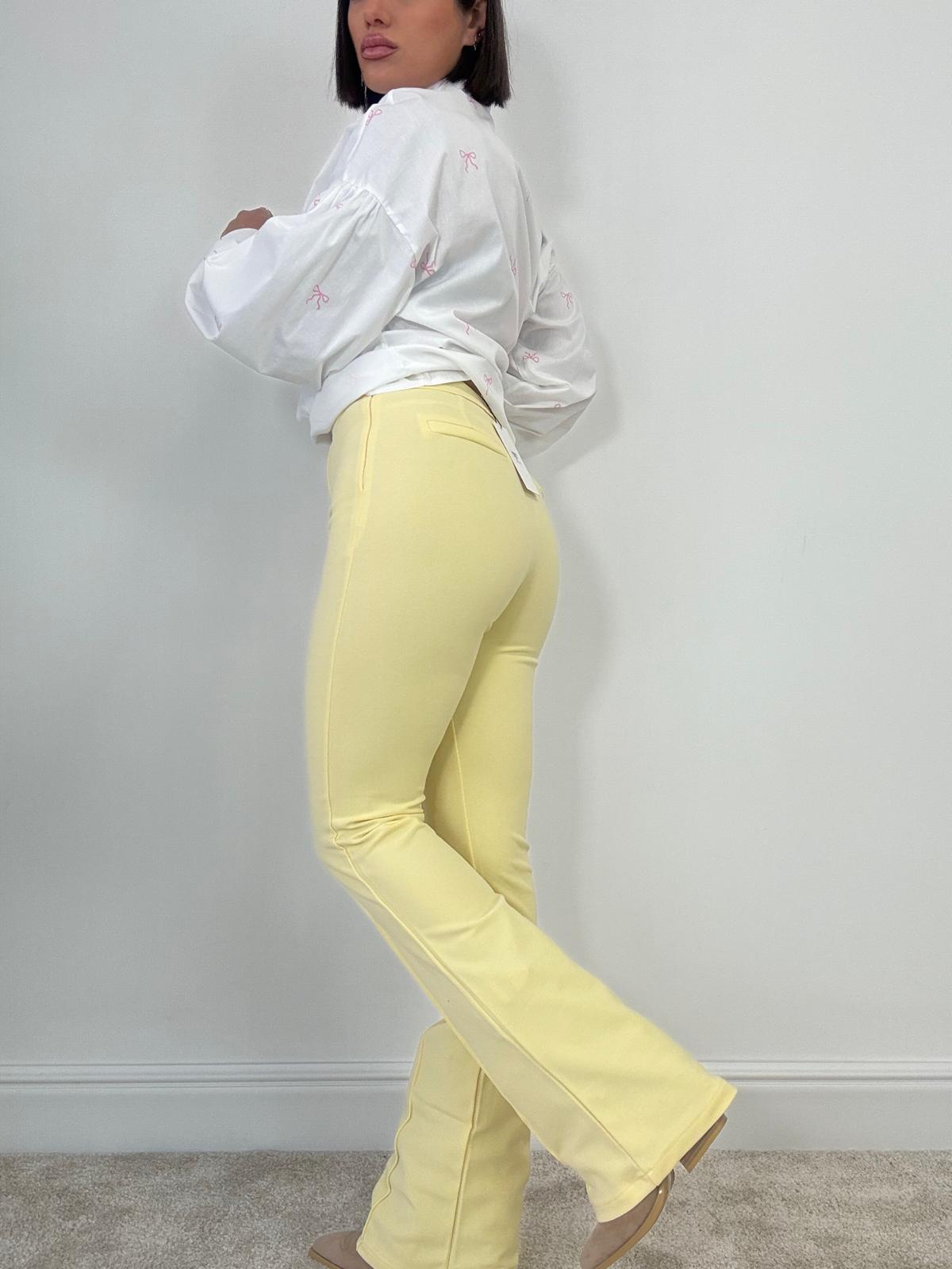 Pantalon - Jaune Pastel