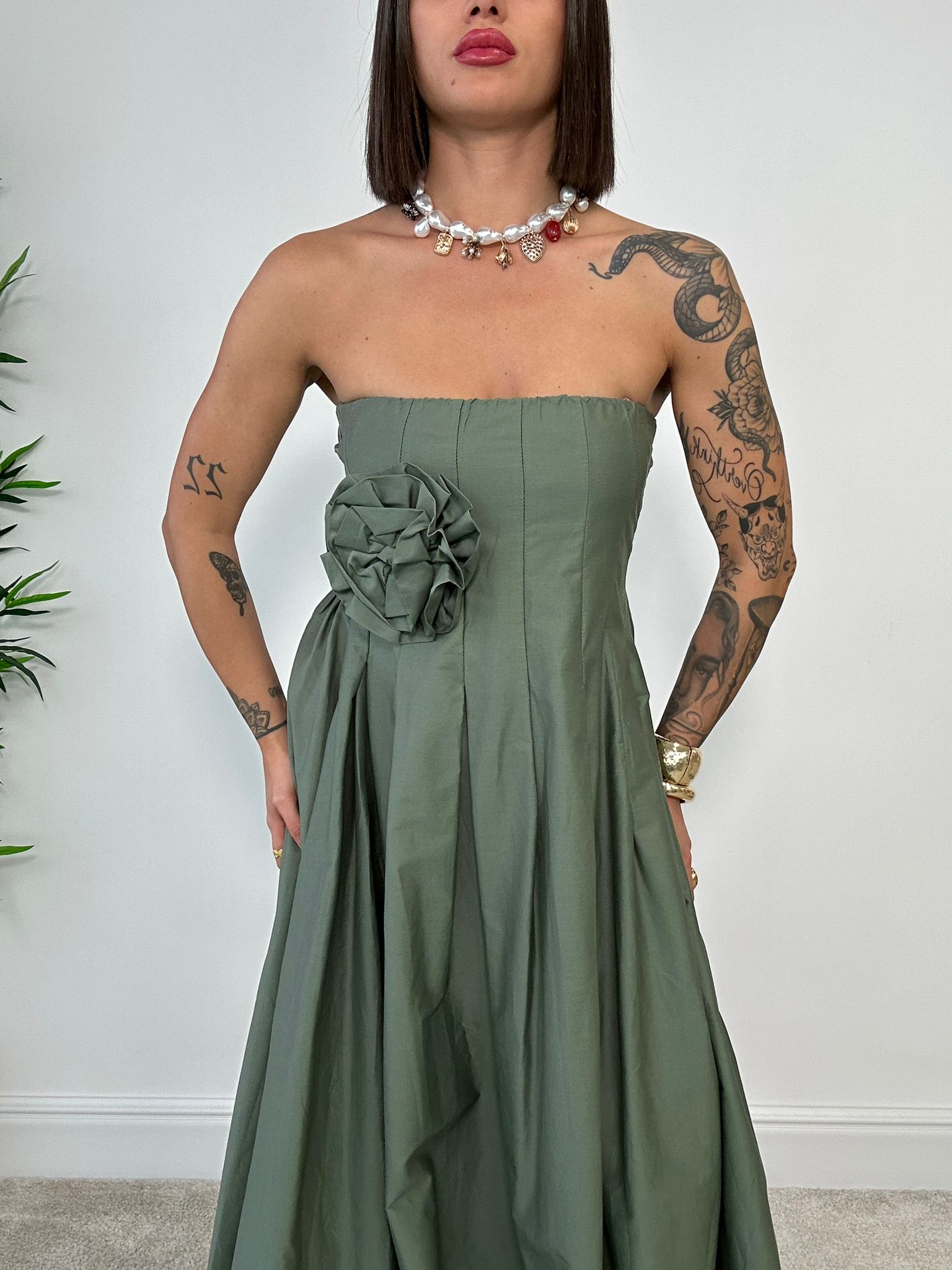 Abito Karen - Verde
